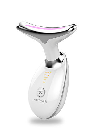Wodimark EMS Güzellik Cihazı – 7 LED Işık, Isıtmalı Terapi, Mikro Akım Lifting, Kablosuz Yüz & Boyun Sıkılaştırıcı