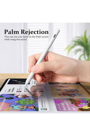 Wodimark Stylus Kalem - Hızlı Şarj (USB-C) Stylus Kalem, Eğimli ve Palm Rejection, Manyetik Stylus Kalem