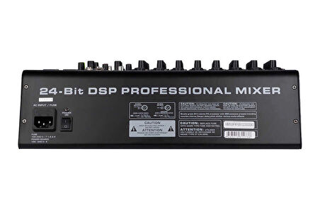 WESTA WM-808FX - 8 Kanal Deck Mixer
