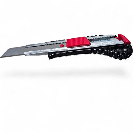 WELDER PROFESYONEL MAKET BIÇAĞI – ALİMİNYUM ERGONOMİK GÖVDE, OTOMATİK KİLİTLİ, 10 ADET YEDEK BIÇAK HEDİYELİ – KESKİN VE DAYANIKLI