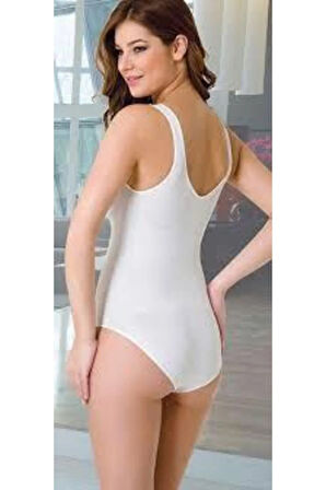 Kadın Kalın Askılı Vücut Korsesi Slip Body Korse