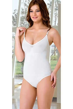 (m, I) Ip Askılı Kadın Dikişsiz Çıtçıtlı Slip Body Korse