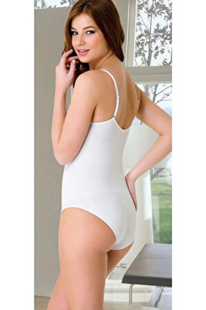 (m, I) Ip Askılı Kadın Dikişsiz Çıtçıtlı Slip Body Korse