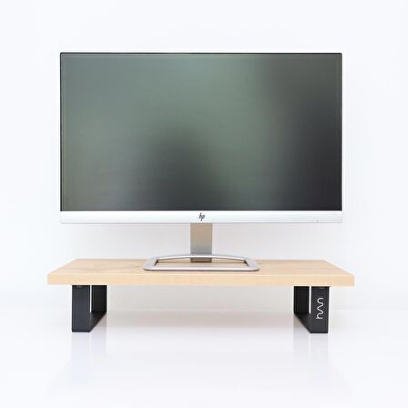 Hansdo Monitör Standı - Laptop Standı - Monitör Yükseltici - MDF Lam - Safir Meşe - WMS2650