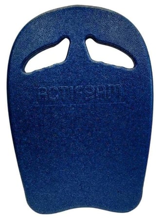 Delux Serisi Havuz Aracı Fosforlu Mavi Antrenman Aleti Prof Yüzme Tahtası Büyük Boy 325X465X35 mm