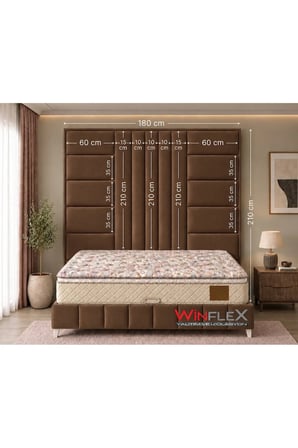 WİNFLEX PREMİUM MODÜLER SET-KAHVERENGİ