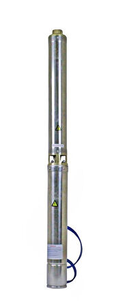 Winpo WNP 6/11 Derin Kuyu Dalgıç Pompa Motorlu 380 Volt Trifaze 1.5 Hp 75 mss 8.4 m³/h