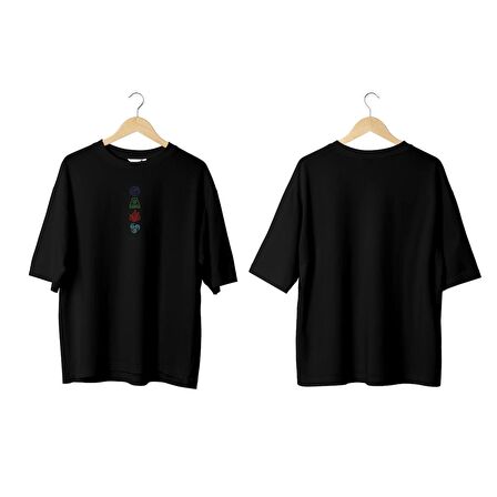 Wicold Avatar You Baskılı Oversize T-Shirt Erkek Tişört Unisex Tişört Kadın Tişört