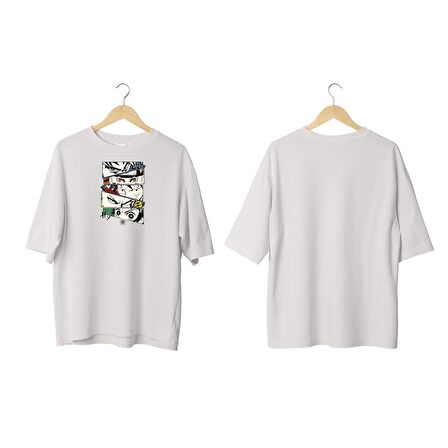 Wicold Legend Never Die Baskılı Oversize T-Shirt Erkek Tişört Unisex Tişört Kadın Tişört