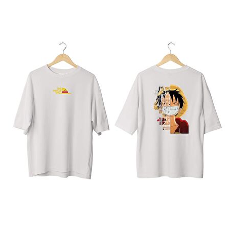 Wicold The Pirate King Baskılı Oversize T-Shirt Erkek Tişört Unisex Tişört Kadın Tişört