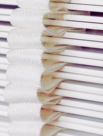 Wooden Blinds %100 Doğal Ahşap Jaluzi Perde 50mm,Alüminyum Kasalı Yüksek Kaliteli - Krem (KURDELALI)