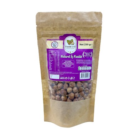 Naturel İç Fındık 250gr - Giresun Fındığı