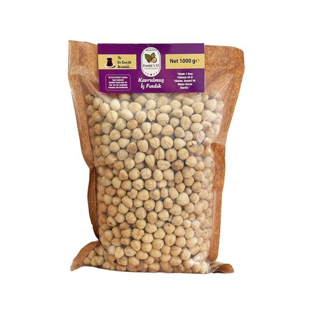 Kavrulmuş Fındık 1000 gr Kraft - Giresun Fındığı