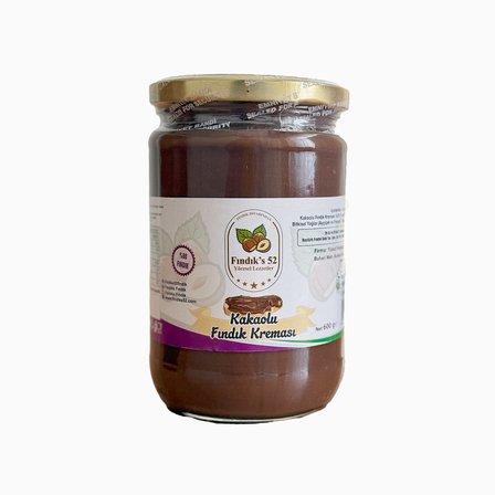 Kakaolu Fındık Kreması 600gr - Ordu Fındığı