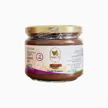 Kakaolu Fındık Kreması 300gr - Ordu Fındığı