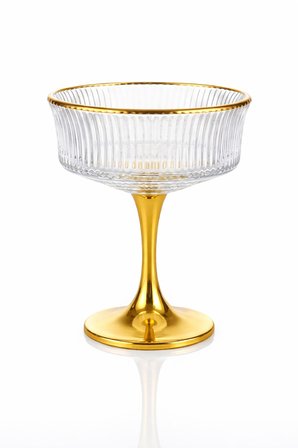 Line Metal Ayaklı Sunumluk 6 Lı Gold