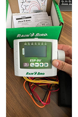 Rain Bird Yeni Esp 9v Pilli Kontrol Ünitesi Zamanlayıcı 2 Istasyon Wp2pilli