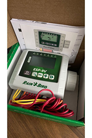Rain Bird Yeni Esp 9v Pilli Kontrol Ünitesi Zamanlayıcı 6 Istasyon Wp6pilli