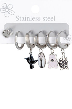 Hayvanlar Küpe Seti