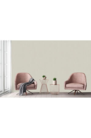 Alfa Doğal Kumaş Dokulu Duvar Kağıdı, Gri - 16,50 M² | Ce, Iso 9001, Iso 10002, Iso 14001