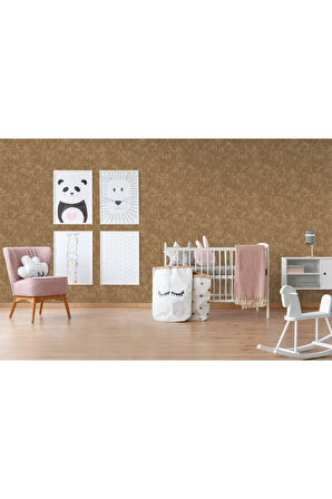 Tropicano Klasik Duvar Kağıdı 9912-5, Kahverengi | Ce, Iso 9001, Iso 10002, Iso 14001, Ohsas 18001