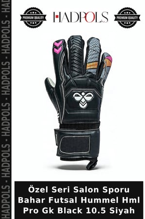 Özel Seri Salon Sporu Bahar Futsal Hummel Hml Pro Gk Black 10.5 Siyah
