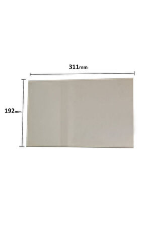 1000 Dereceye Dayanıklı Şömine Camı