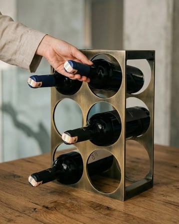 Brindis Şarap Rafı