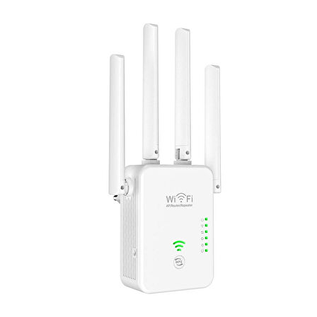 PIX-LINK WR49D4Q WIFI REPEATER + ROUTER + AP 300Mbps BEYAZ
