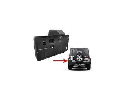 JEEP - ARKA KÖŞE KARE PLAKALIK JEEP WRANGLER RUBICON 2009