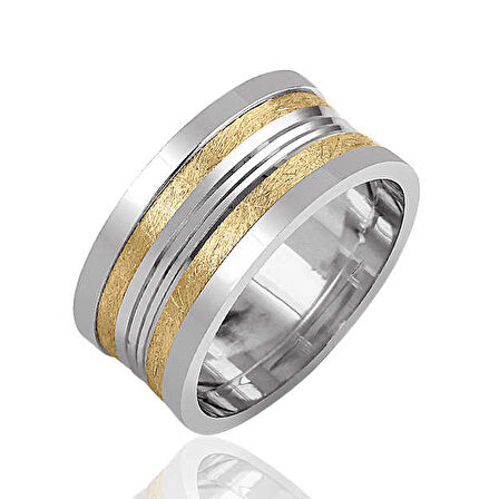 Harem Altın Gümüş Altın Kaplama Alyans