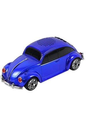 NOSTALJİK ARABA ŞEKLİNDE BLUETOOTH SPEAKER SD KART USB FM RADYOLU ŞARJLI KABLOSUZ HOPARLÖR