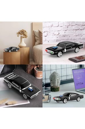 NOSTALJİK ARABA ŞEKLİNDE BLUETOOTH HOPARLÖR SD KART USB FM RADYOLU ŞARJLI TAŞINABİLİR SPEAKER