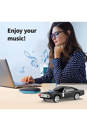 NOSTALJİK ARABA ŞEKLİNDE BLUETOOTH HOPARLÖR SD KART USB FM RADYOLU ŞARJLI TAŞINABİLİR SPEAKER