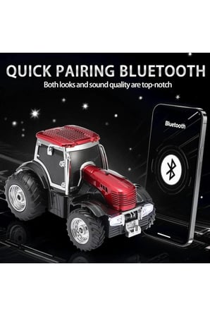 TRAKTÖR GÖRÜNÜMLÜ BLUETOOTH HOPARLÖR SD KART USB FM RADYOLU ŞARJLI TAŞINABİLİR SPEAKER