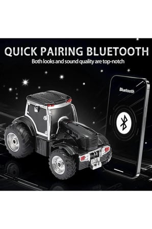 TRAKTÖR GÖRÜNÜMLÜ BLUETOOTH HOPARLÖR SD KART USB FM RADYOLU ŞARJLI TAŞINABİLİR SPEAKER