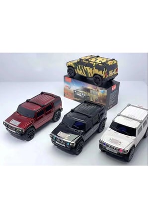 HUMMER JEEP GÖRÜNÜMLÜ BLUETOOTH SPEAKER SD KART USB FM RADYOLU ŞARJLI TAŞINABİLİR KABLOSUZ HOPARLÖR