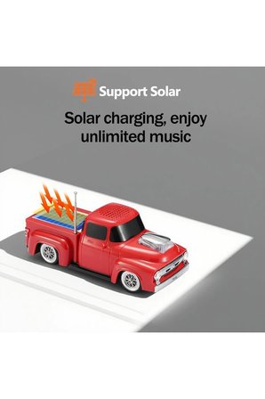 KAMYONET ŞEKLİNDE BLUETOOTH SPEAKER SD KART USB FM RADYOLU ŞARJLI TAŞINABİLİR KABLOSUZ HOPARLÖR