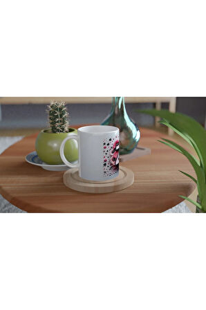 Z Harfi Dekoratif Kupa Bardak