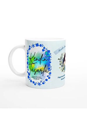 Seninle Her Şey Daha Güzel Baskılı Kupa Bardak