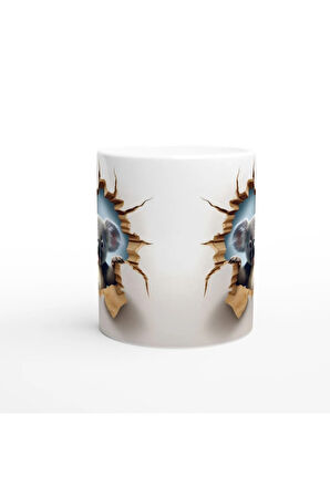 Duvarı Delen Sevimli Koala Kupa Bardak