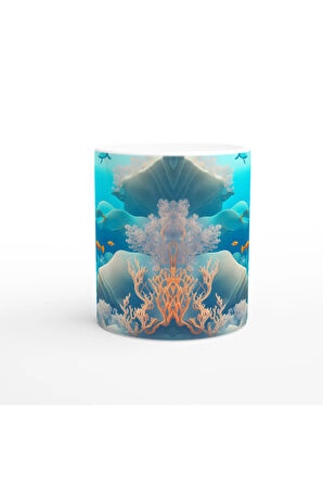 Altın Balıkların Dansı Kupa Bardak