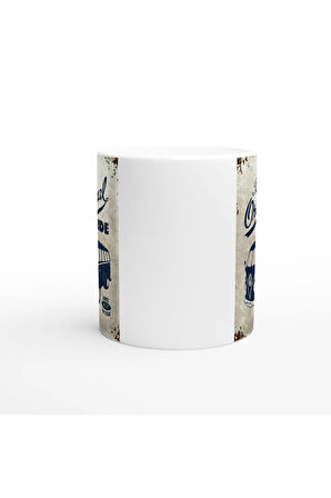 The Original Ride Retro Minibüs Baskılı Kupa Bardak