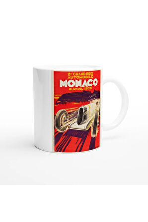 Monaco Grand Prix 1930 Vintage Kupa Bardak