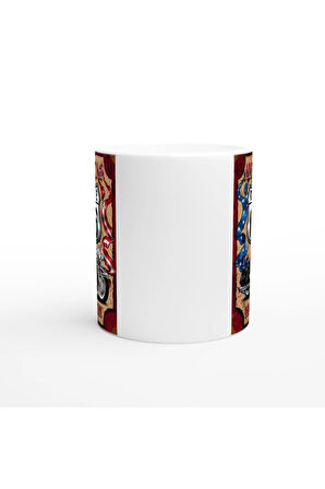 Route 66 Motosiklet Temalı Kupa Bardak