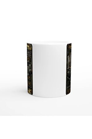 White Lightning Moonshine Temalı Vintage Kupa