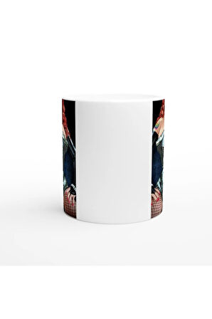 Motor Kalpli Kadın Tasarımlı Kupa Bardak