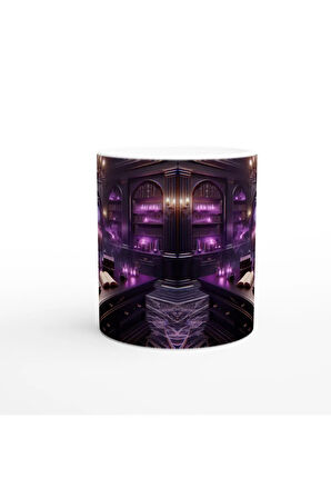 Akrep Burcu Baskılı Kahve Kupası - Zodyak Kütüpanesi Vs4