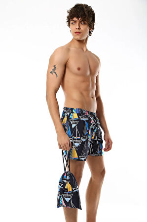 Yachtıng Erkek Deniz Şortu