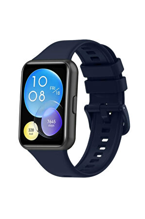 Huawei Watch Fit 2 Silikon Kordon Azn-Klasik